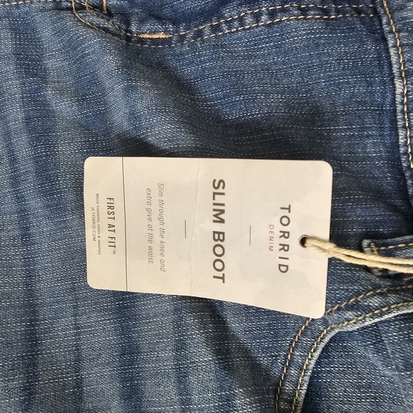 Torrid Blue Boot Cut Jeans - Picture 11 of 11